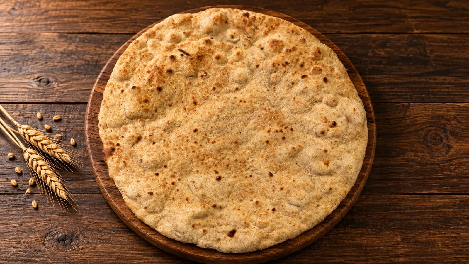 خبز طابون قمح صافٍ